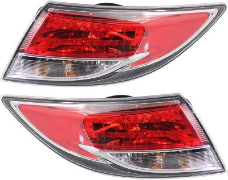 Pour Mazda 6 Ensemble de feux arrière 2009 10 11 12 2013 Paire/Ensemble côté conducteur et passager | Halogène | MA2804108 + MA2805108 | GS3L51160H + GS3L51150J