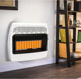 Chauffage mural au gaz naturel / propane 30 000 BTU pour usage intérieur – Bi-énergie, sans évacuation