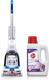 Nettoyeur de tapis compact Hoover PowerDash Pet, shampouineuse, léger, FH50700, bleu