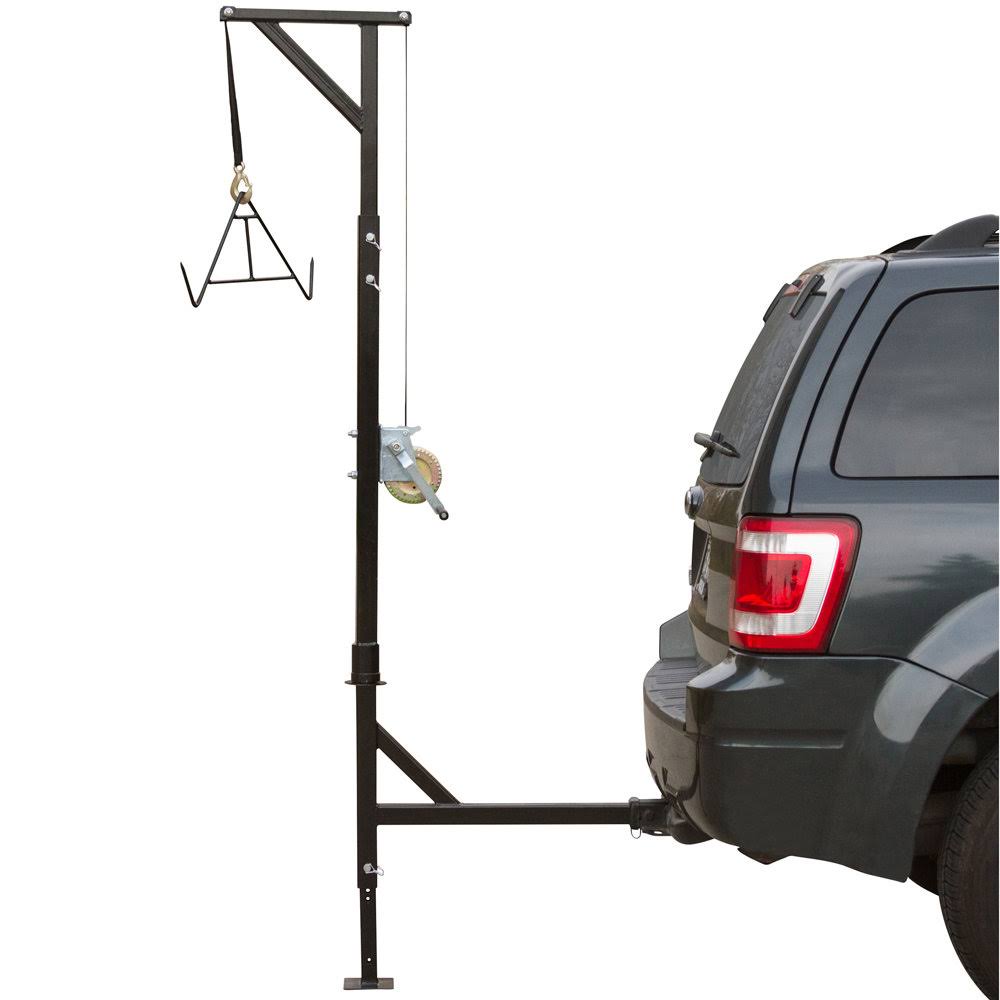 Palan à gibier Deluxe Kill Shot DEER-HOIST-SWIVEL pour attelage avec pivot et palonnier – 500 lb.