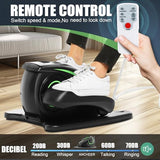 Vélo elliptique sous bureau ANCHEER – Appareil de pédalage silencieux pour seniors, bureau et domicile, équipement d'entraînement des jambes assis à faible impact, écran LCD intelligent, télécommande