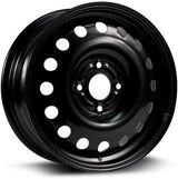 RTX, jante en acier, nouvelle roue de seconde monte, 15X6, 4X108, 63,5, 48, finition noire X40831