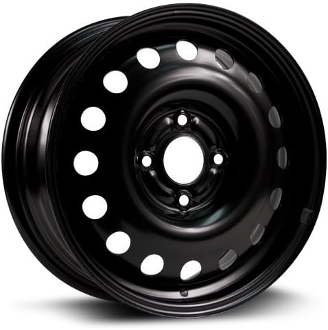 RTX, jante en acier, nouvelle roue de seconde monte, 15X6, 4X108, 63,5, 48, finition noire X40831