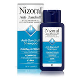 Shampoing antipelliculaire Nizoral, 207 ml + Après-shampoing hydratant intense, 278 ml, lot de 2