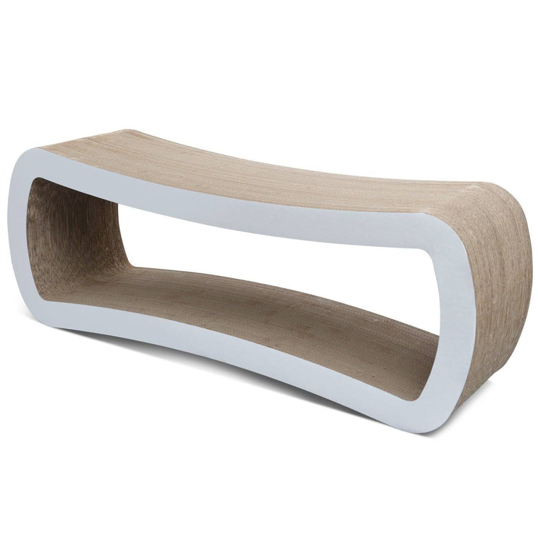 Salon griffoir pour chat PetFusion Jumbo – Blanc