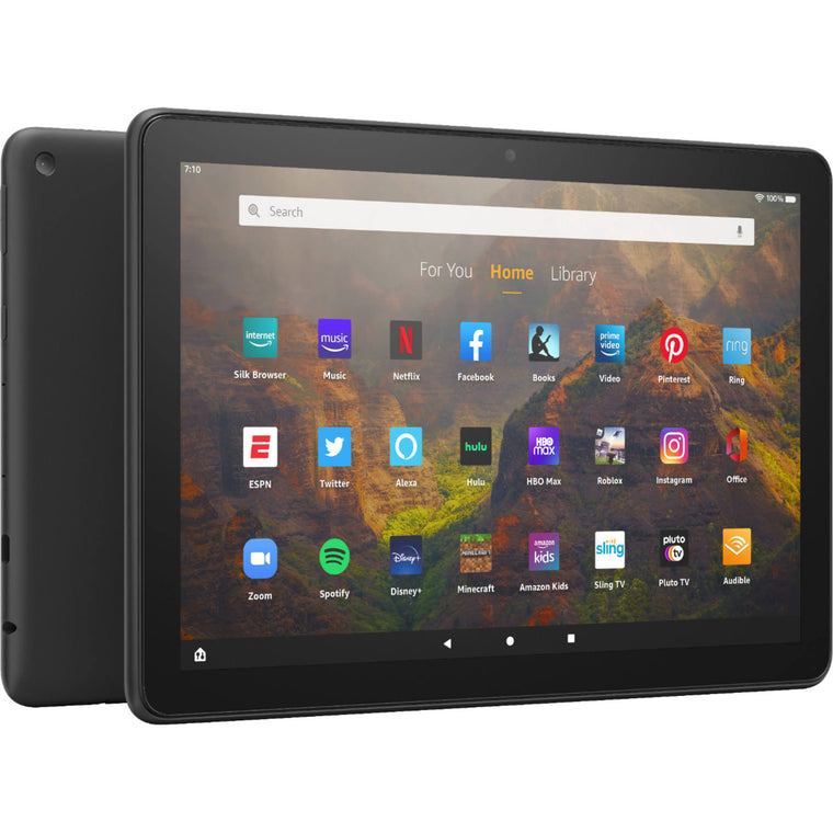 Amazon – Fire HD 10 – Tablette 10,1" – 32 Go – Noir