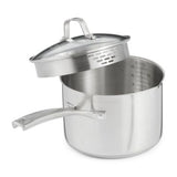 Casserole Calphalon Classic en acier inoxydable de 2,4 L