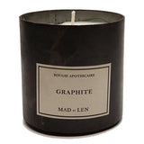 Bougie apothicaire Graphite de Mad et Len
