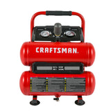 Compresseur d'air portatif Craftsman, 2 gallons, double réservoir, 125 PSI, 0,3 HP