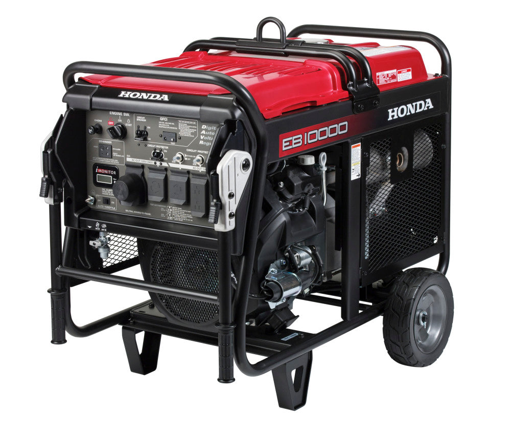 Générateur industriel Honda EB10000 de 10 000 watts avec capteur CO-MINDER EB10000G de Honda