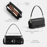 Sac porté épaule Tabby 26 en cuir grainé poli pour femme Coach Refresh