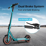 Trottinette électrique pour adultes, vitesse maximale de 30/40 km/h, autonomie de 34/40/56 km, moteur 350/500/600 W avec contrôle par application, pneus gonflables de 8,5/10 pouces, trottinette pliable avec contrôle par application, certifiée UL 2272