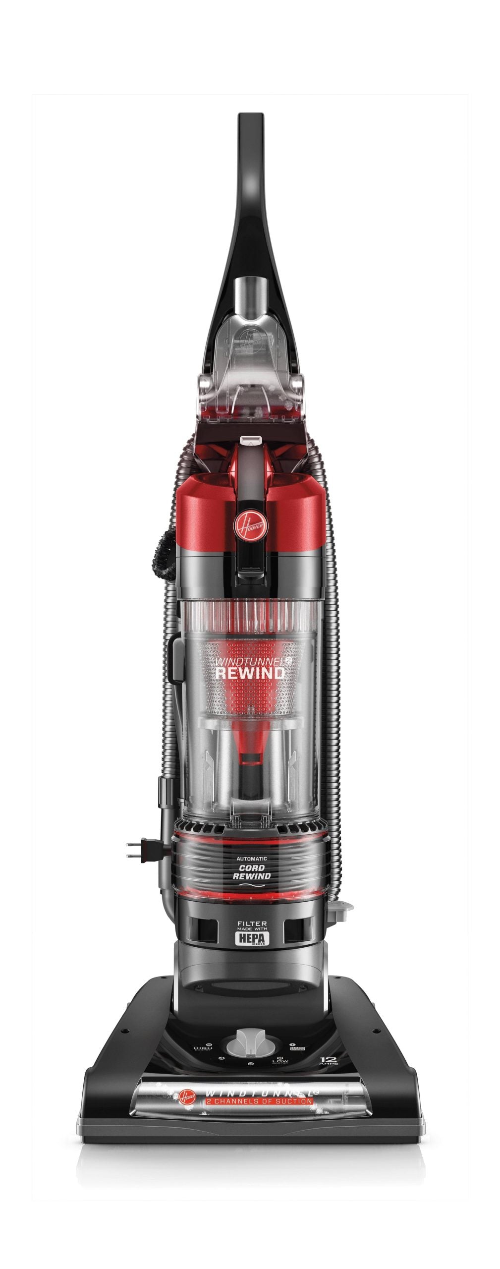 Aspirateur vertical sans sac Hoover Windtunnel 2 Rewind UH70821PC