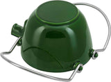 Bouilloire ronde en fonte Staub, 1 qt – Basilic, Fabriquée en France