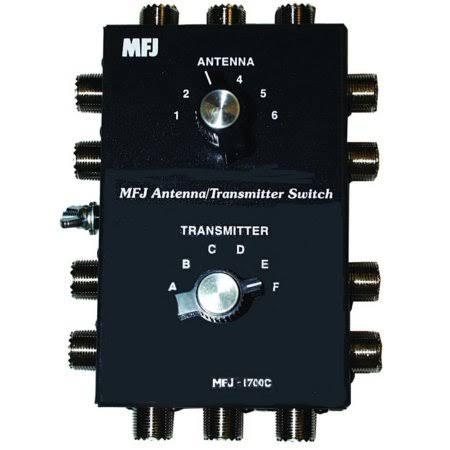 Commutateur d'antenne/émetteur-récepteur 6 positions MFJ-1700C