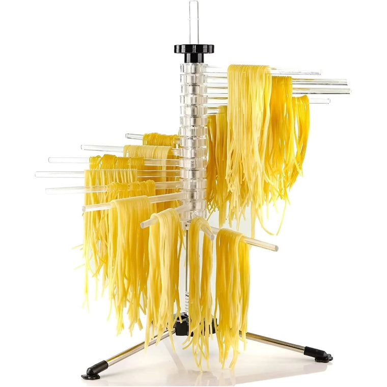 Séchoir à pâtes pliable OVENTE 1,2 lb, tiges en acrylique sans BPA, pour nouilles maison ACPPA900C