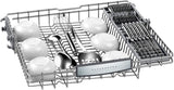Bosch – Lave-vaisselle encastrable série 800 avec commande sur le dessus, CrystalDry, cuve en acier inoxydable, 3e panier, 40 dBa – Acier inoxydable