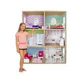 Maison de poupée My Girl's pour poupées de 46 cm, style moderne