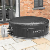 Spa gonflable COSYSPA [Modèle 2022] – Spa à bulles d'extérieur | Capacité de 2 à 6 personnes – Spa à chauffage rapide | Spa gonflable | Spa gonflable d'extérieur (Spa uniquement – 6 personnes)