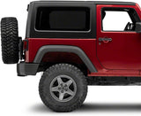 Support de roue de secours Redrock 4×4 HD compatible avec le hayon d'origine, compatible avec Jeep Wrangler JK 07-18