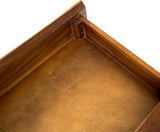 Bureau moderne et élégant en bois, bureau avec rangement conçu selon des normes rigoureuses, bureau d'ordinateur durable pour le télétravail