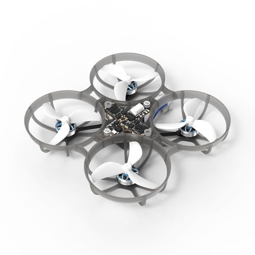 Drone FPV BETAFPV Meteor75 Pro Brushless Whoop avec contrôleur de vol Matrix 1S 3-en-1 HD, moteur 1102 22000KV, hélices tripales 45 mm, compatible avec l'unité aérienne O4 pour les cinéastes et passionnés de FPV, vol en intérieur et extérieur – PNP