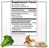 Système de production de sulforaphane Avmacol Extra Strength pour le soutien immunitaire, 75 comprimés
