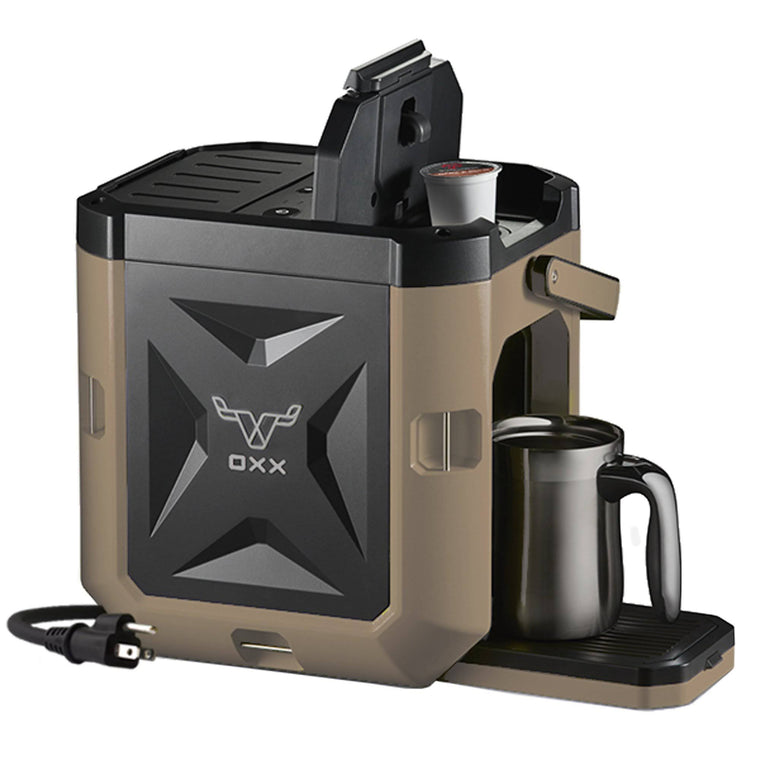 Cafetière à dosettes pour chantier OXX CBK250T COFFEEBOXX – Sable
