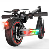 Trottinette électrique pour adultes, vitesse maximale de 30/40 km/h, autonomie de 34/40/56 km, moteur 350/500/600 W avec contrôle par application, pneus gonflables de 8,5/10 pouces, trottinette pliable avec contrôle par application, certifiée UL 2272