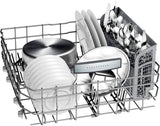 Bosch – Lave-vaisselle encastrable série 800 avec commande sur le dessus, CrystalDry, cuve en acier inoxydable, 3e panier, 40 dBa – Acier inoxydable