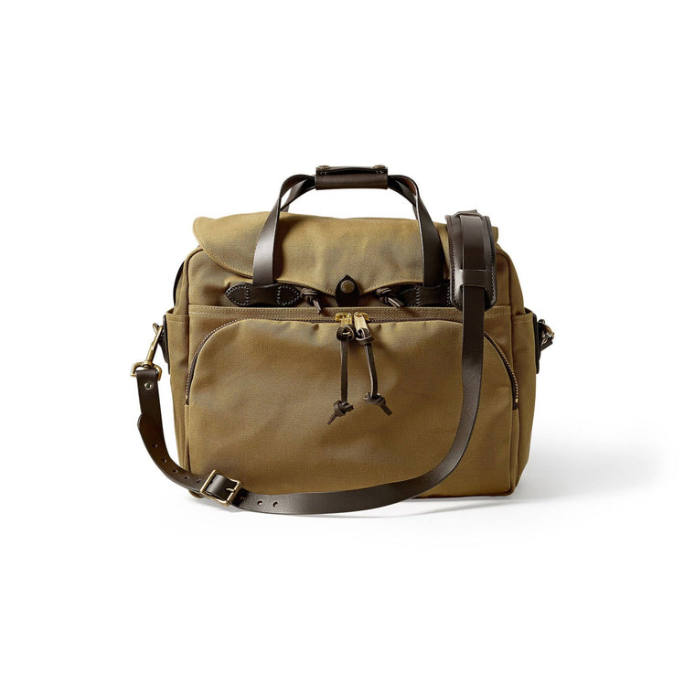 Sac pour ordinateur portable rembourré Filson (fauve)
