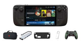 Console de jeu portable Valve Steam Deck 2 To OLED, écran tactile 7 pouces 1280 x 800, kit complet 5-en-1