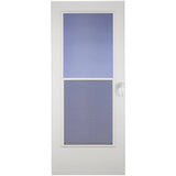 Porte moustiquaire Larson pour maison mobile, à âme en bois, réversible, vue intermédiaire, 32 po x 74 po, blanc | 38005033274