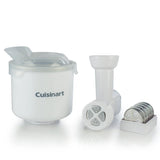 Ensemble d'accessoires pour batteur sur socle Cuisinart Precision de 5,2 L (5,5 pintes) | Sorbetière + extrudeuse à pâtes