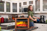 Chauffage électrique portable Heat Surge Mini Glo, télécommande