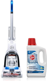 Nettoyeur de tapis compact Hoover PowerDash Pet, shampouineuse, léger, FH50700, bleu