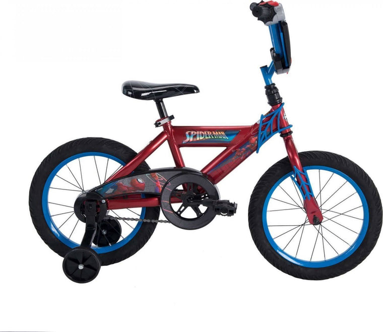 Vélo rouge Marvel Spider-Man 16×22 EZ Build, par Huffy