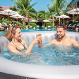 Spa gonflable COSYSPA [Modèle 2022] – Spa à bulles d'extérieur | Capacité de 2 à 6 personnes – Spa à chauffage rapide | Spa gonflable | Spa gonflable d'extérieur (Spa uniquement – 6 personnes)
