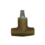 Clapet anti-retour horizontal Flo-Check Taco 219-4 3/4 po x 22 po en bronze, raccord à souder