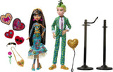 Poupées de collection Monster High Cleo De Nile et Deuce Gorgon, coffret duo Howliday Love