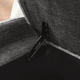 Banc de rangement pour chambre à coucher mikibama Teddy, bout de lit, pouf ottoman de 98,8 cm avec rangement, tissu sherpa, banc d'entrée avec pieds en métal doré