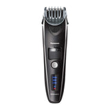 Tondeuse à barbe pour homme Panasonic, précision sans fil, tondeuse à cheveux avec sabot et 19 réglages ajustables, lavable, ER-SB40-K