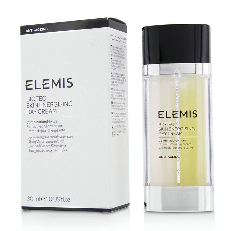 Crème de jour énergisante pour peaux mixtes Elemis Biotec 30 ml
