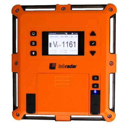 Radar Doppler de vélocité balistique Labradar, orange