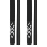 Queues de billard en composite de fibre de verre et graphite 18 oz, 19 oz, 20 oz, 21 oz, 58 pouces