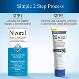 Shampoing antipelliculaire Nizoral, 207 ml + Après-shampoing hydratant intense, 278 ml, lot de 2