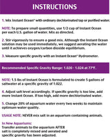 Sel marin Instant Ocean 200 gallons