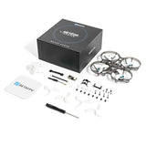 Drone FPV BETAFPV Meteor75 Pro Brushless Whoop avec contrôleur de vol Matrix 1S 3-en-1 HD, moteur 1102 22000KV, hélices tripales 45 mm, compatible avec l'unité aérienne O4 pour les cinéastes et passionnés de FPV, vol en intérieur et extérieur – PNP