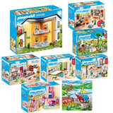 Kit de jeux d'intérieur Mega Toys Maison moderne Playmobil Creative Kids