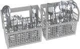 Bosch – Lave-vaisselle encastrable à commandes intégrées de 24 po de la série 800 avec CrystalDry, cuve en acier inoxydable, 3e panier, 40 dBa – Acier inoxydable